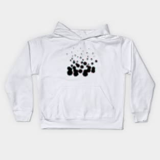 Glitch Texture Kids Hoodie